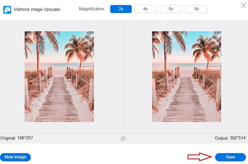 画像を保存 Vidmore