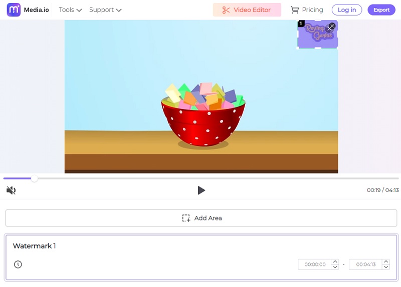 Remove Watermark Media IO