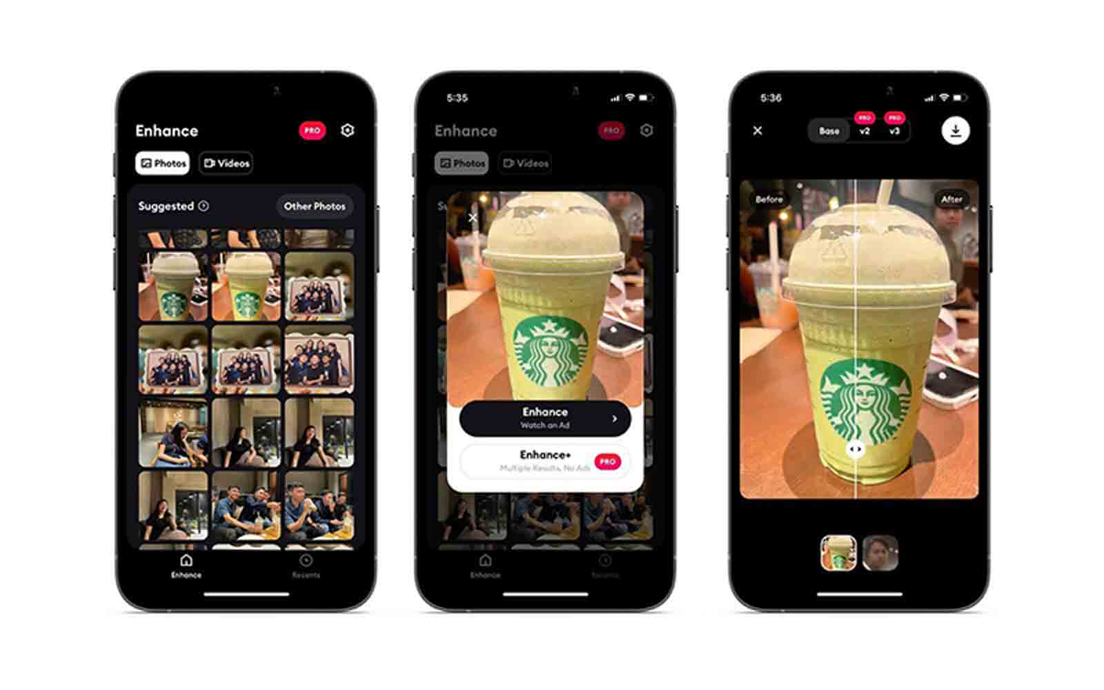 Reminiモバイルインターフェース