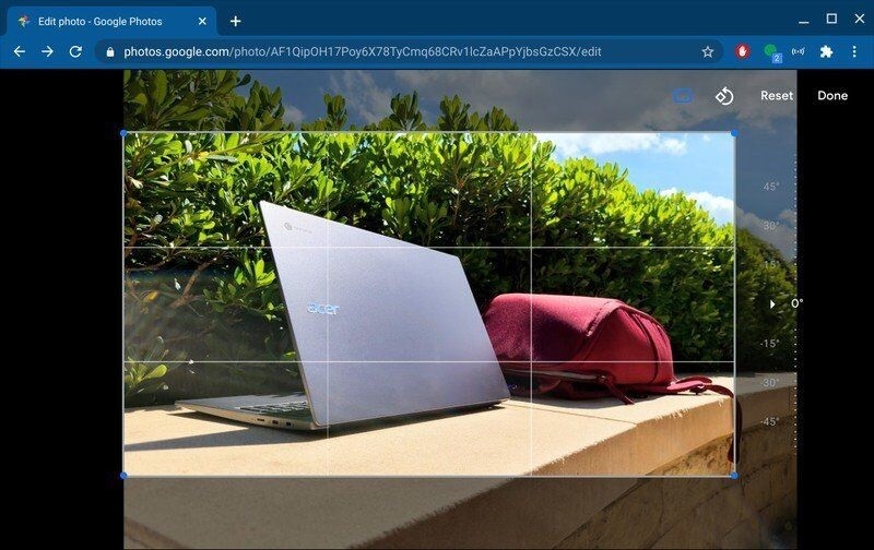 Chromebook で画像をリサイズ