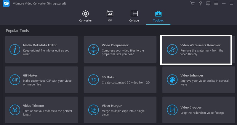Vidmoreツールボックス
