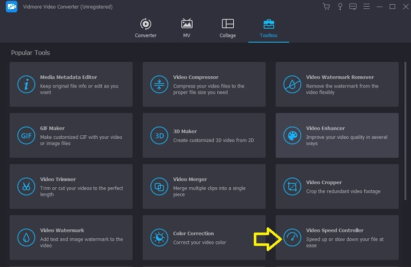 Vidmore 速度コントローラー