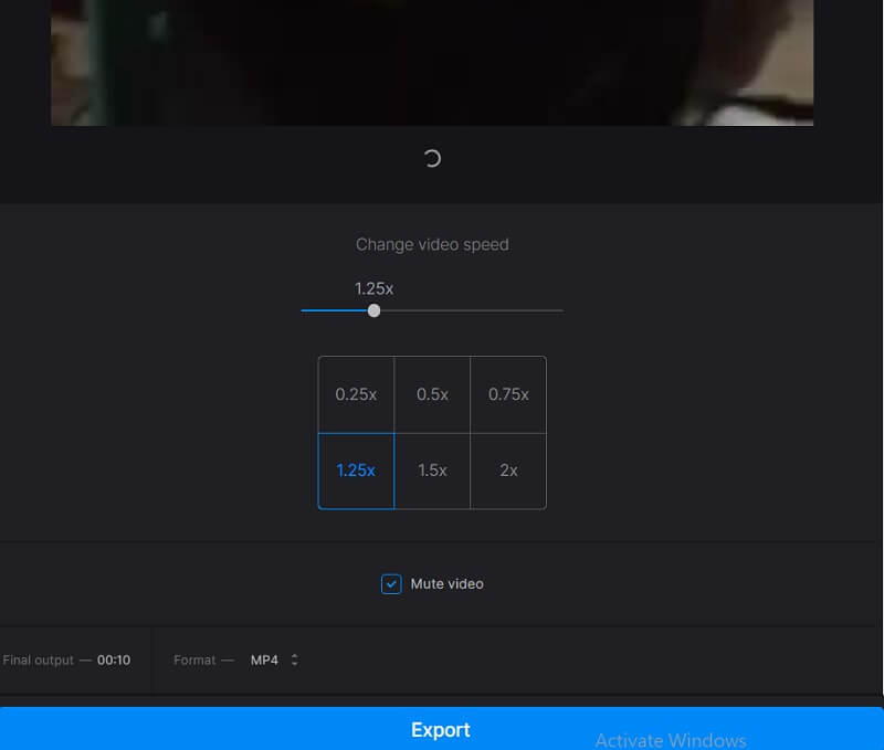 Clideo 動画速度コントローラー