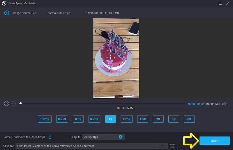 書き出し Vidmore