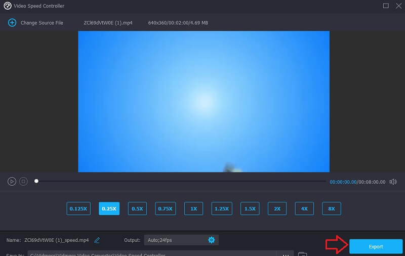 書き出し Vidmore