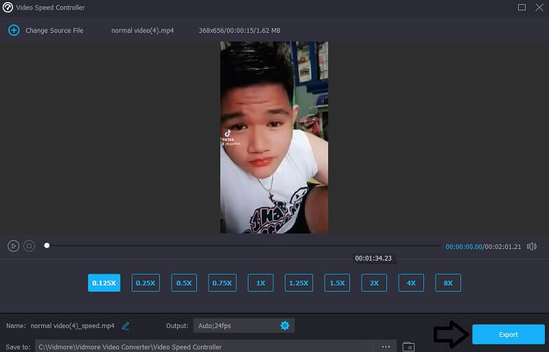 書き出し Vidmore