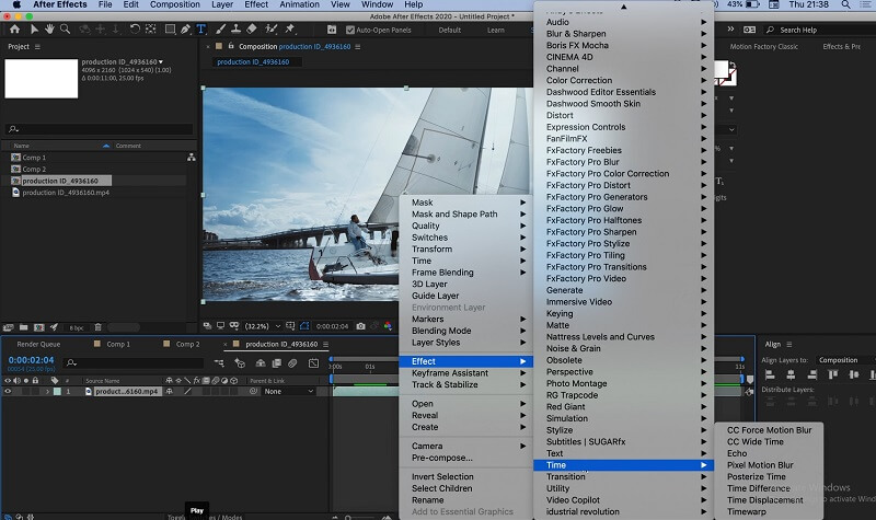 Twixtor をスローダウン