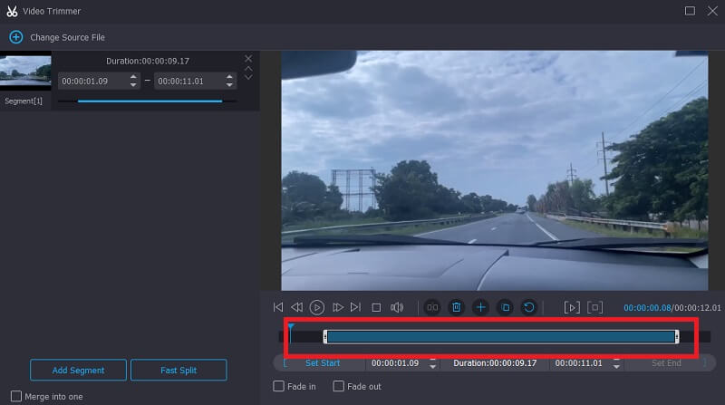 Trim Video Vidmore（動画をトリム Vidmore）