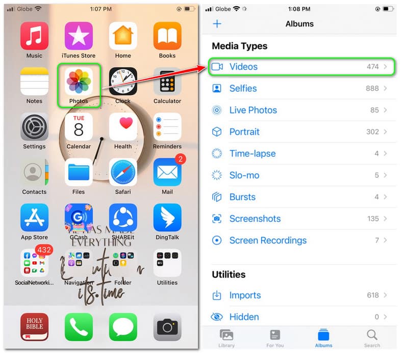 iPhoneで動画をクロップ クロップオプション