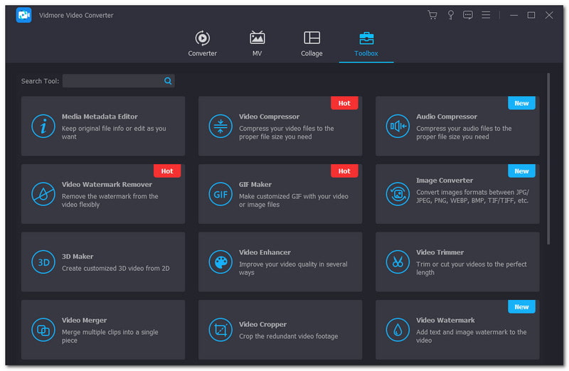 QuickTime を使って動画をクロップする：Vidmore Video Converter ツールボックスの活用