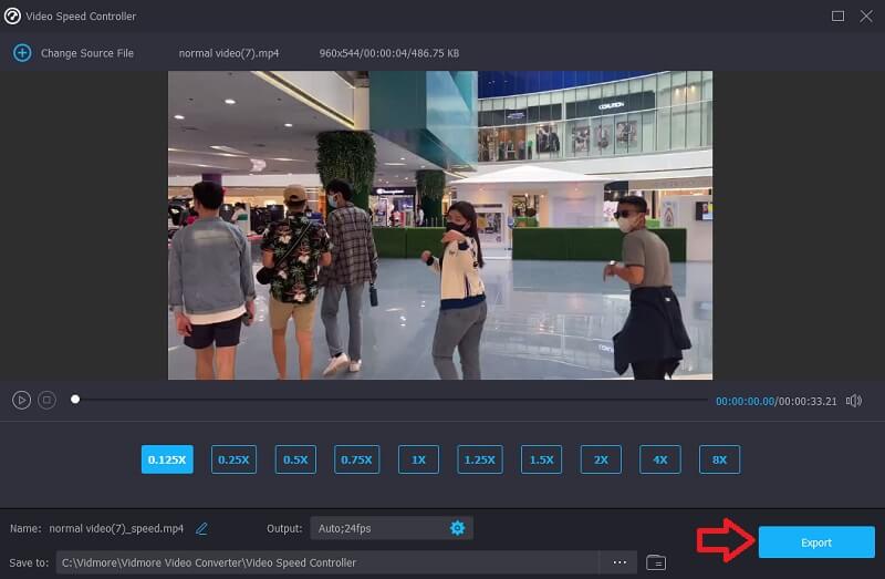 書き出し Vidmore