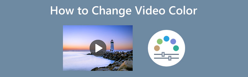 動画の色を変更