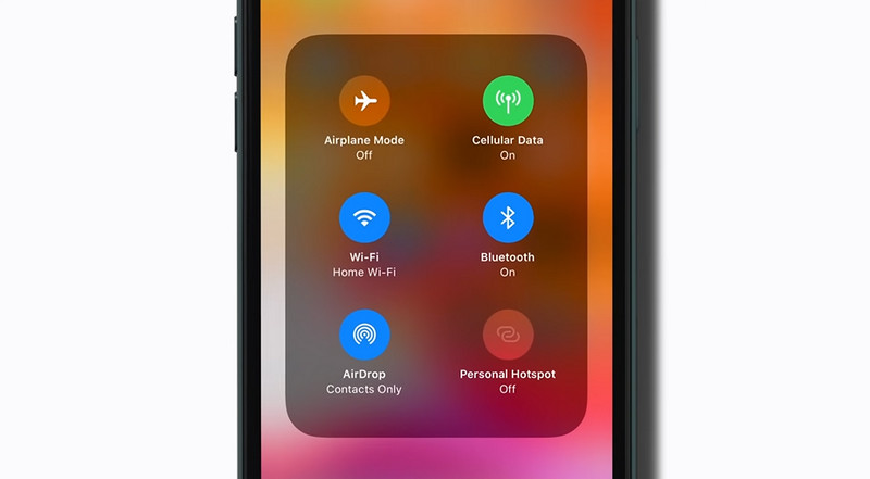 AirDropを開く