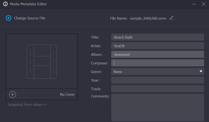 Vidmore タグエディター