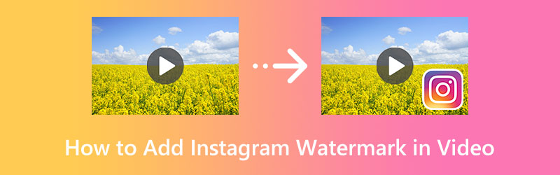 Instagram ウォーターマーク動画の追加方法
