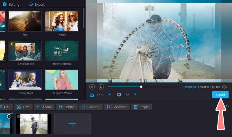 スライドショーを出力