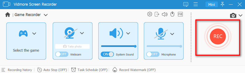 ゲームプレイを録画