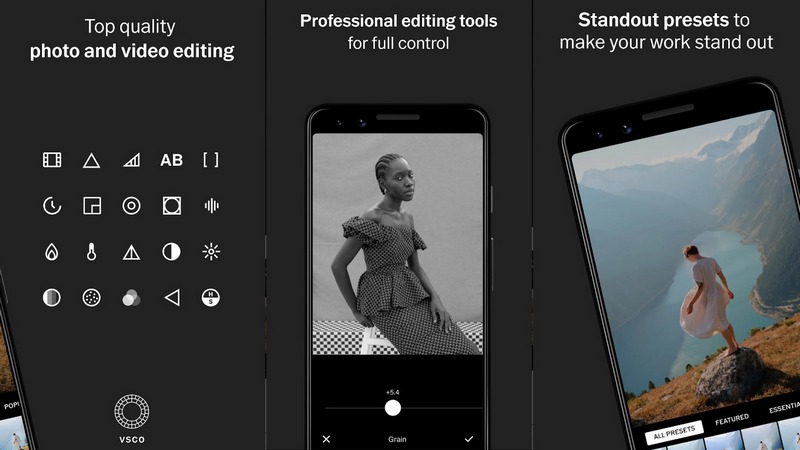 VSCO 動画フィルターアプリ