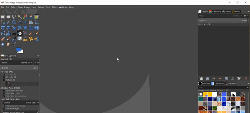 GIMPインターフェース