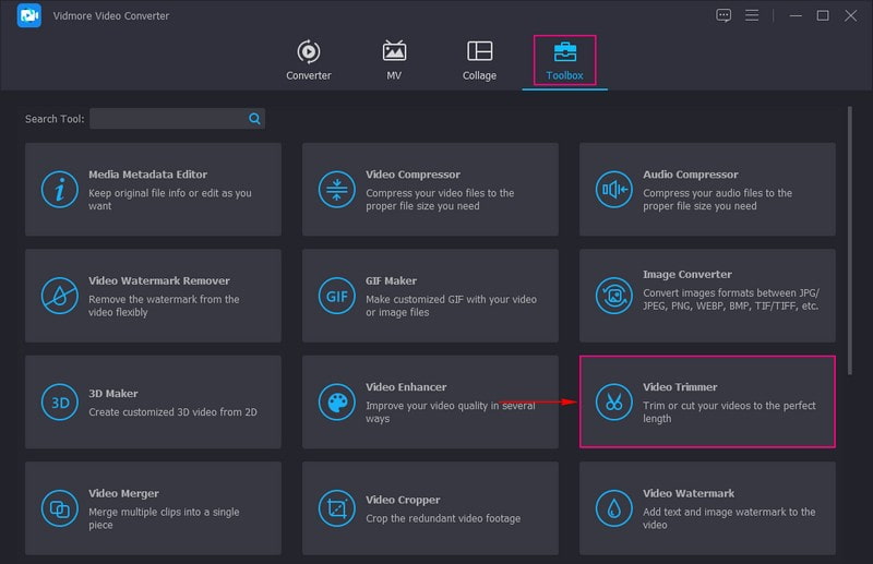 Video Trimmer を選択