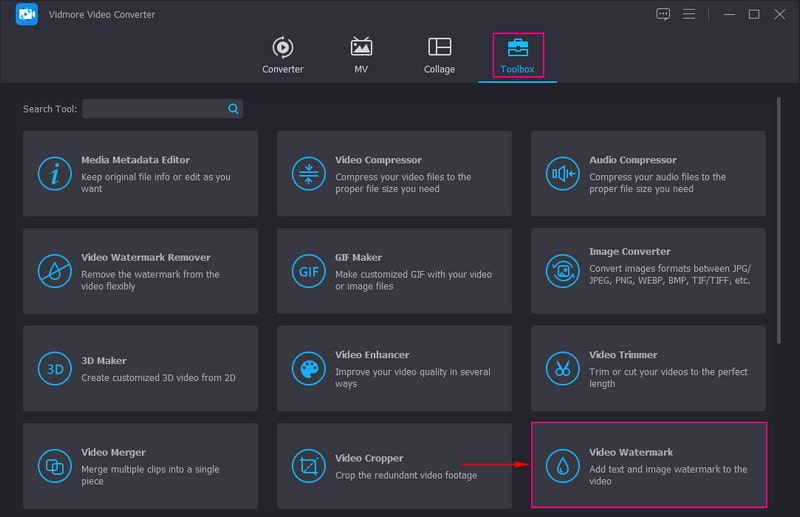 動画ウォーターマークを選択