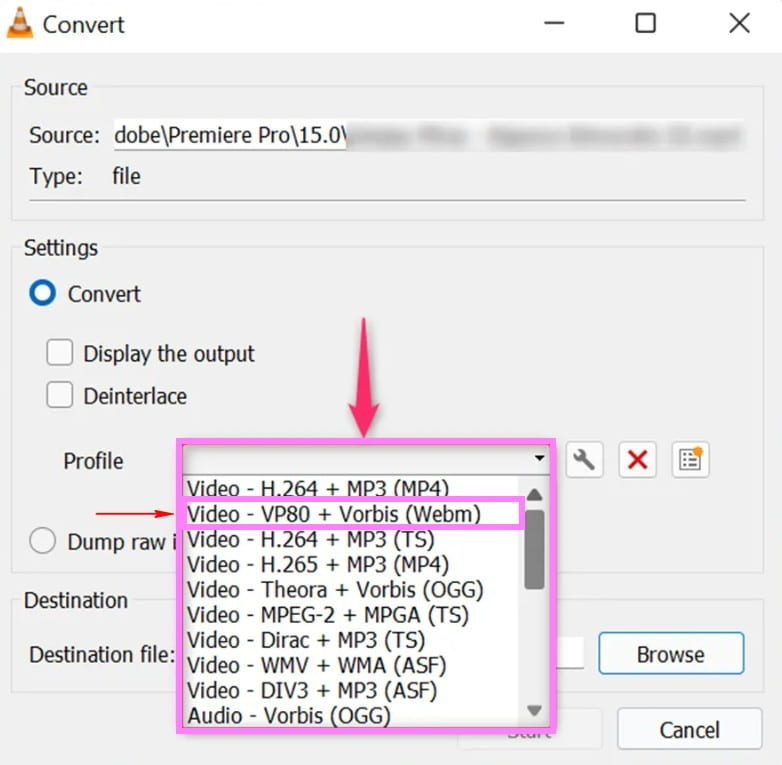 VLC GIF動画コンバーター