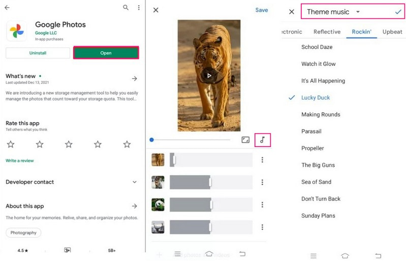 Googleフォトで音楽付きスライドショーを作成する方法