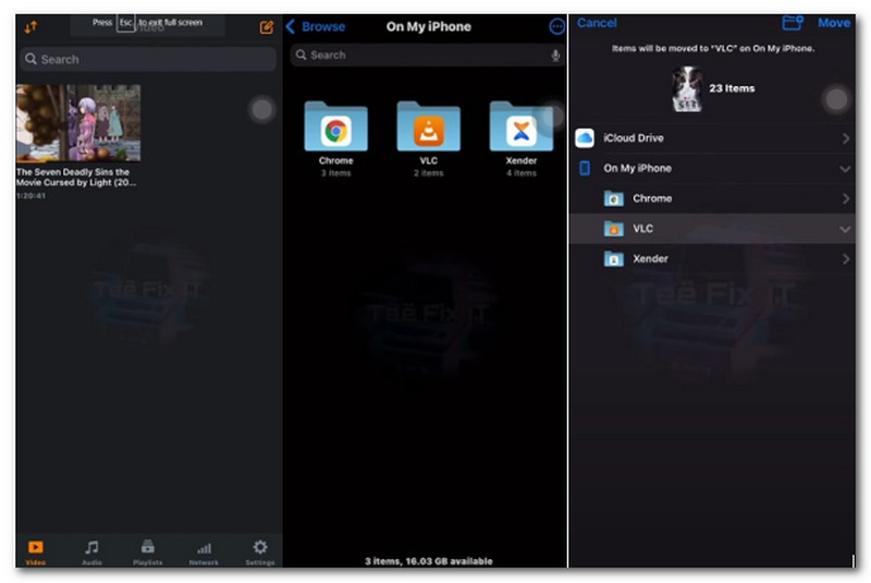 iPhone で既定のビデオプレーヤーを変更