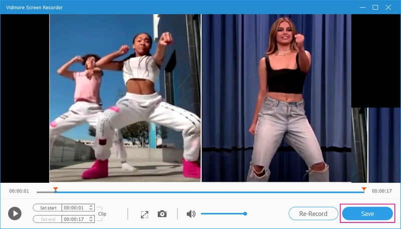 Save Screen Recorded TikTok Reaction Video