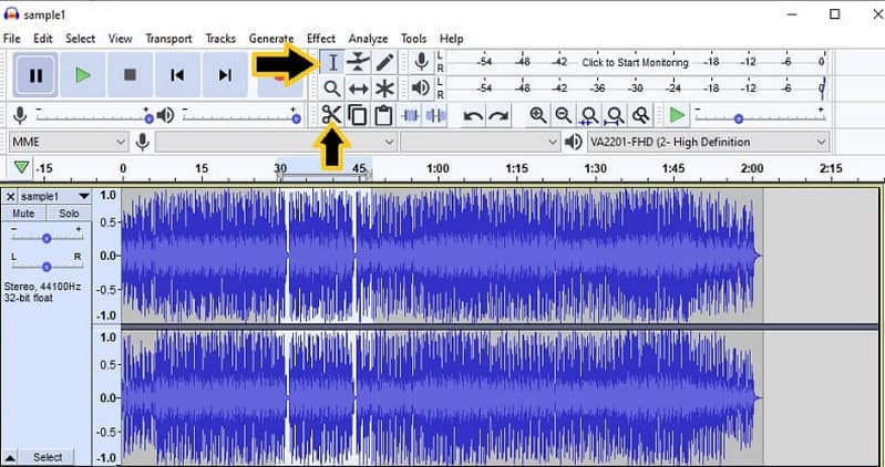 Audacity を使って TikTok 用のオーディオをトリミングする方法