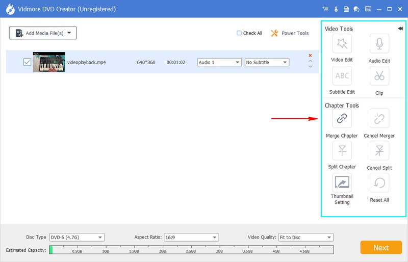 Power Tools で動画を編集・強化する