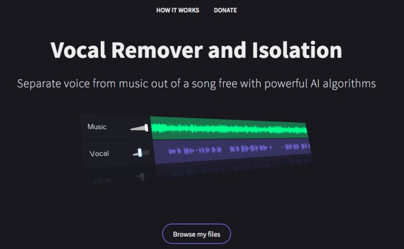 Vocal Remover and Isolation ボーカルリムーバー