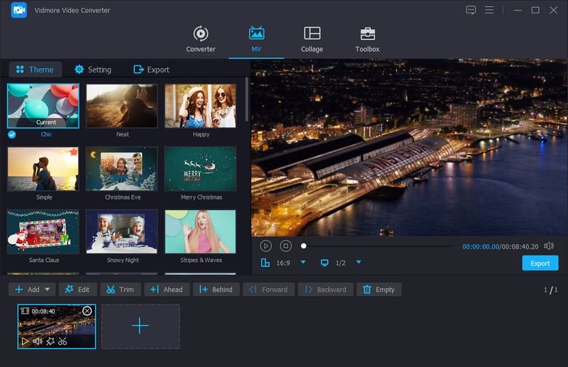 Vidmore Video Converter ― Clipchampの代替ソフト