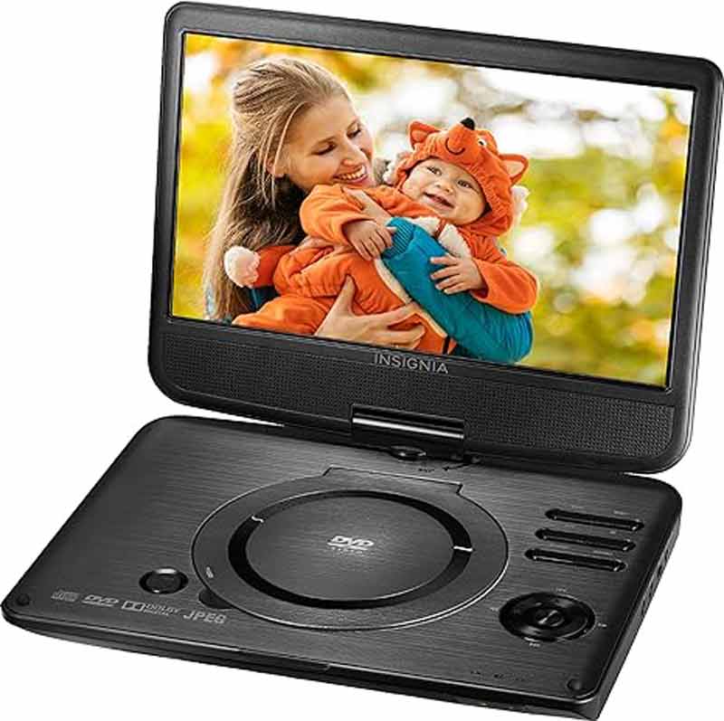 Insignia ポータブルDVDプレーヤー