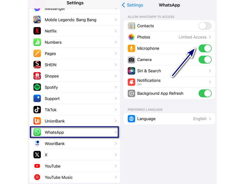iOSでの権限許可
