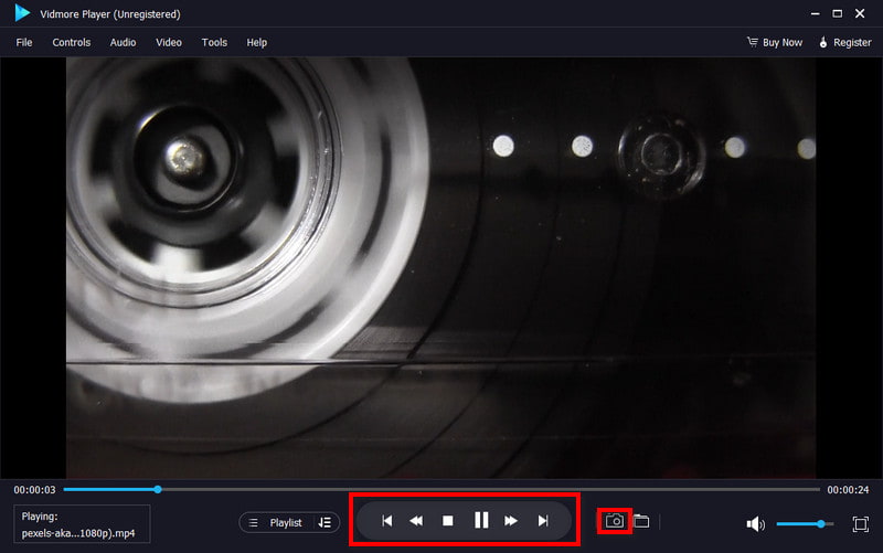 再生コントロールオプション