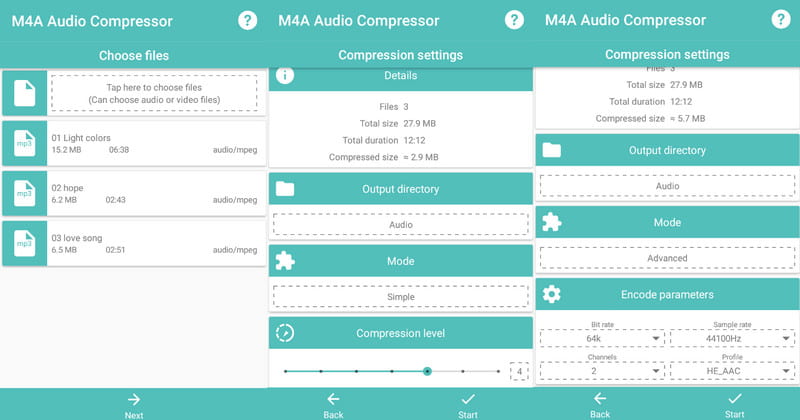M4A Audio Compressor