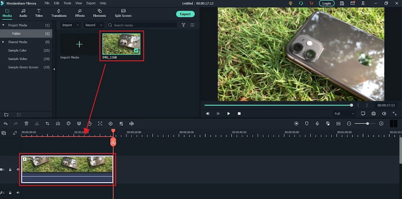 Final Cut Pro タイムラインへのビデオ追加