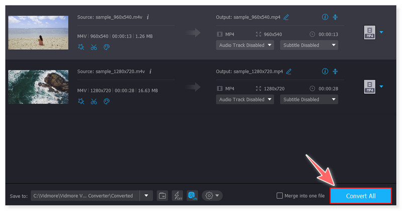 Vidmore ファイルを変換