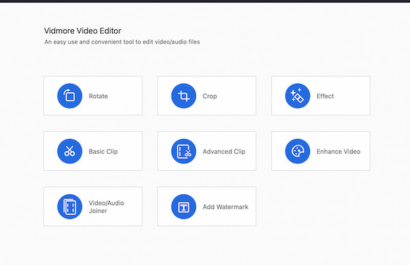 Vidmore Video Editor 動画強化