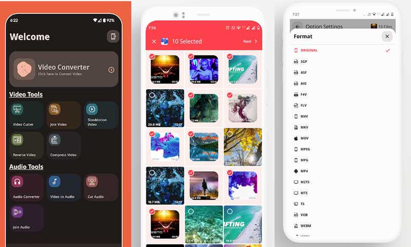Android 用コンバーター