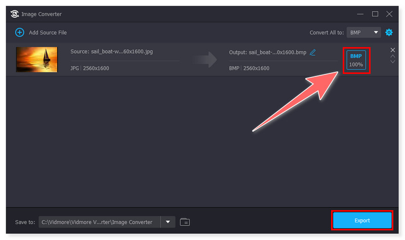 Vidmore BMP コンバーター