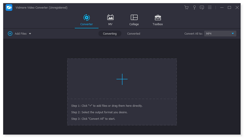 Vidmore オフラインコンバーター ファイルを追加
