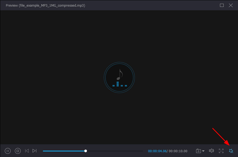 Vidmore オーディオコンプレッサー プレビュー・編集
