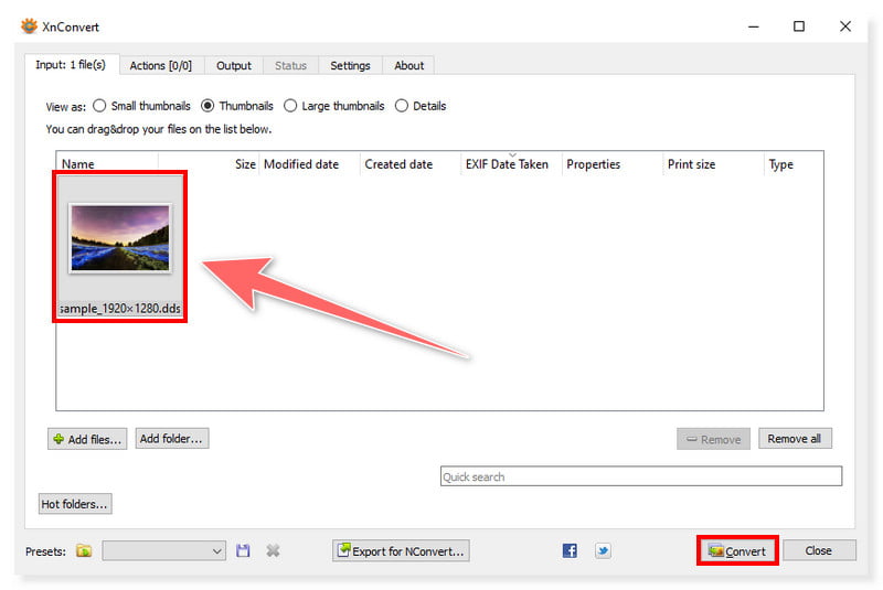 XConvert DDS コンバーター