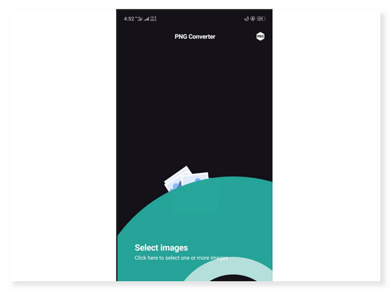 Convert Images to PNG アプリ