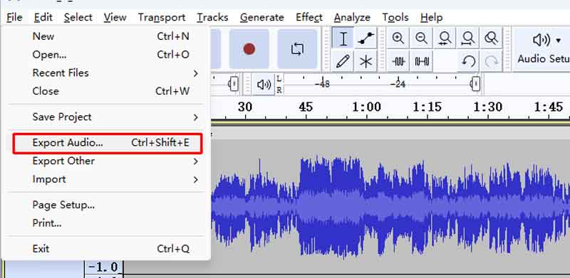 設定ウィンドウを開く