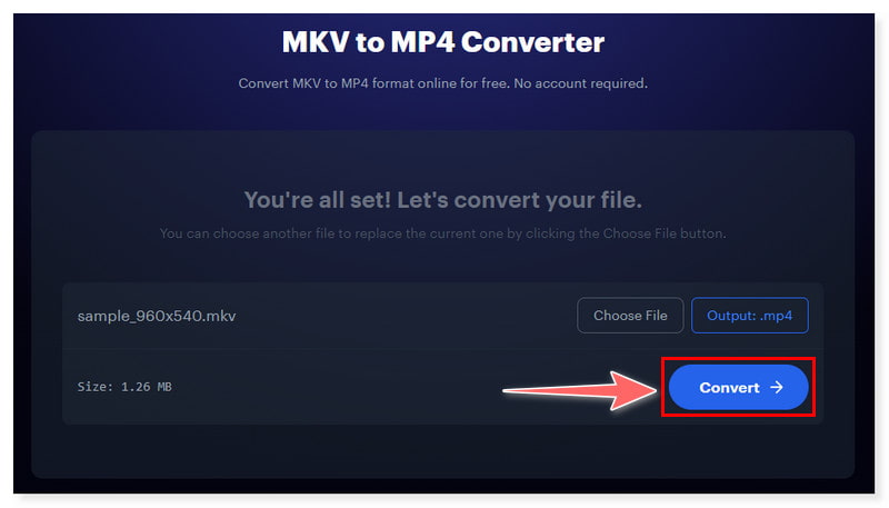ReStream MKV を MP4 に変換 