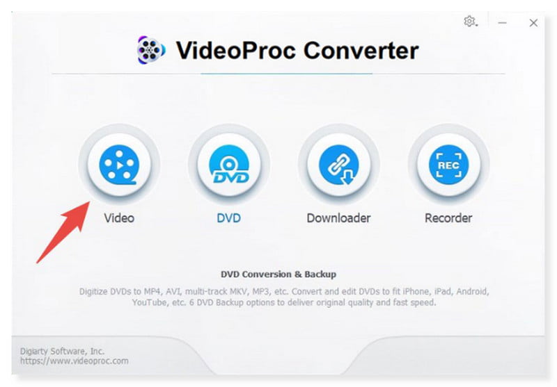 Videoproc MKV 動画変換ソフト