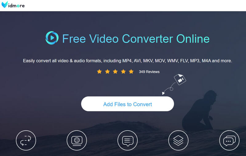 MOV AVI Online ファイルを追加